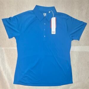 Cutter & Buck Men's Classic Blue Polo Shirt